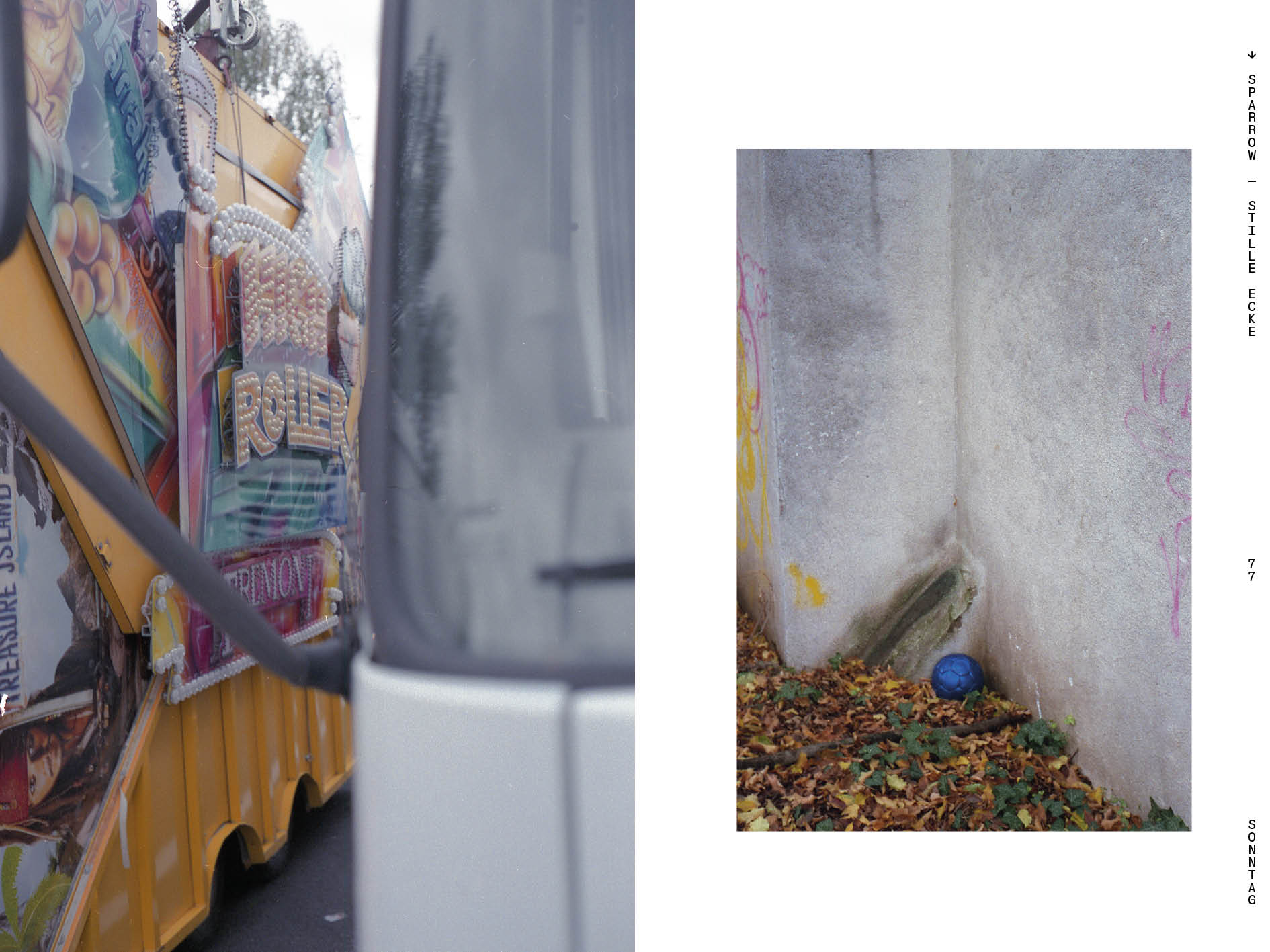 Analogue Archive Farbfoto eines Balles