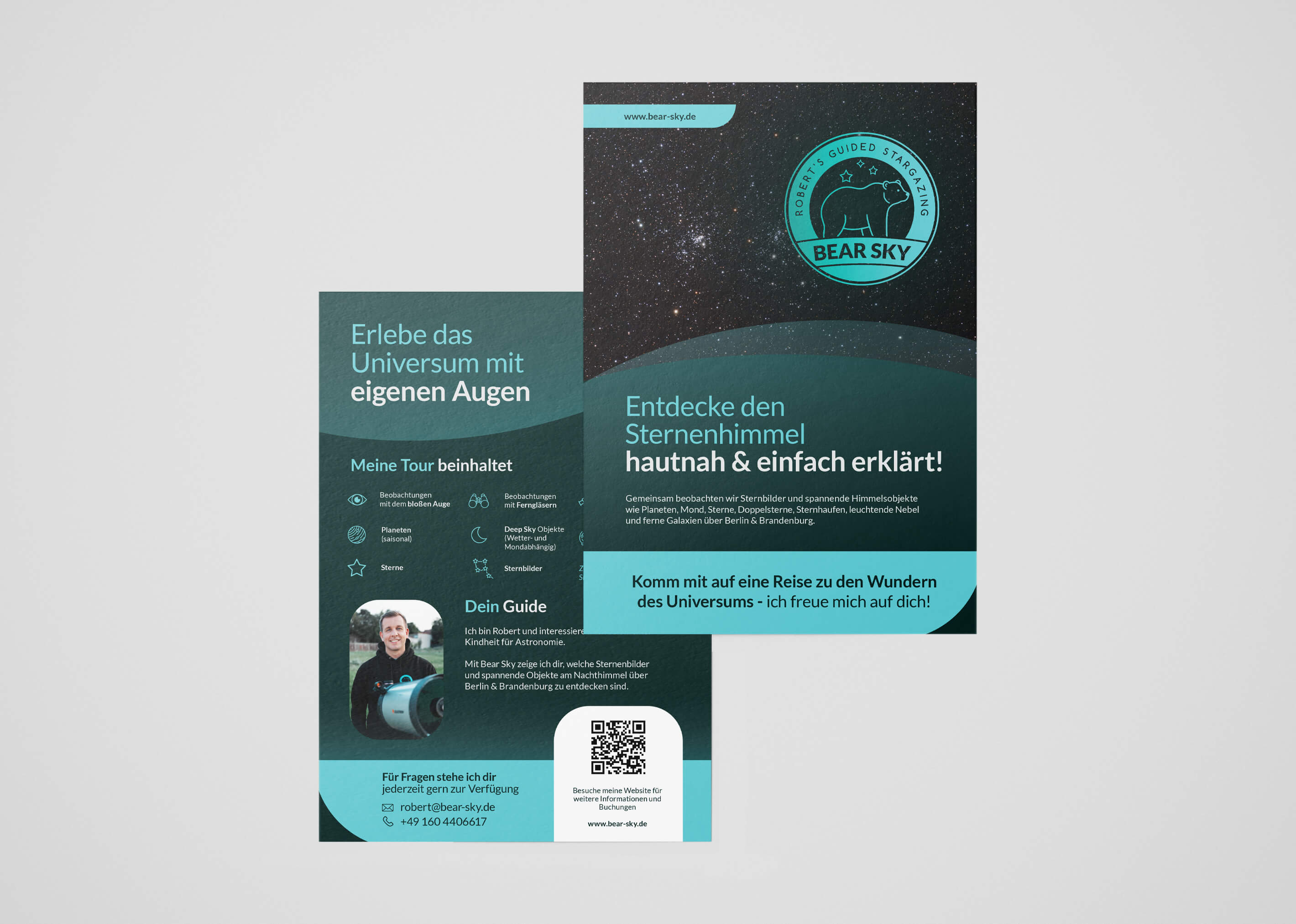 Bear Sky A5 Flyer