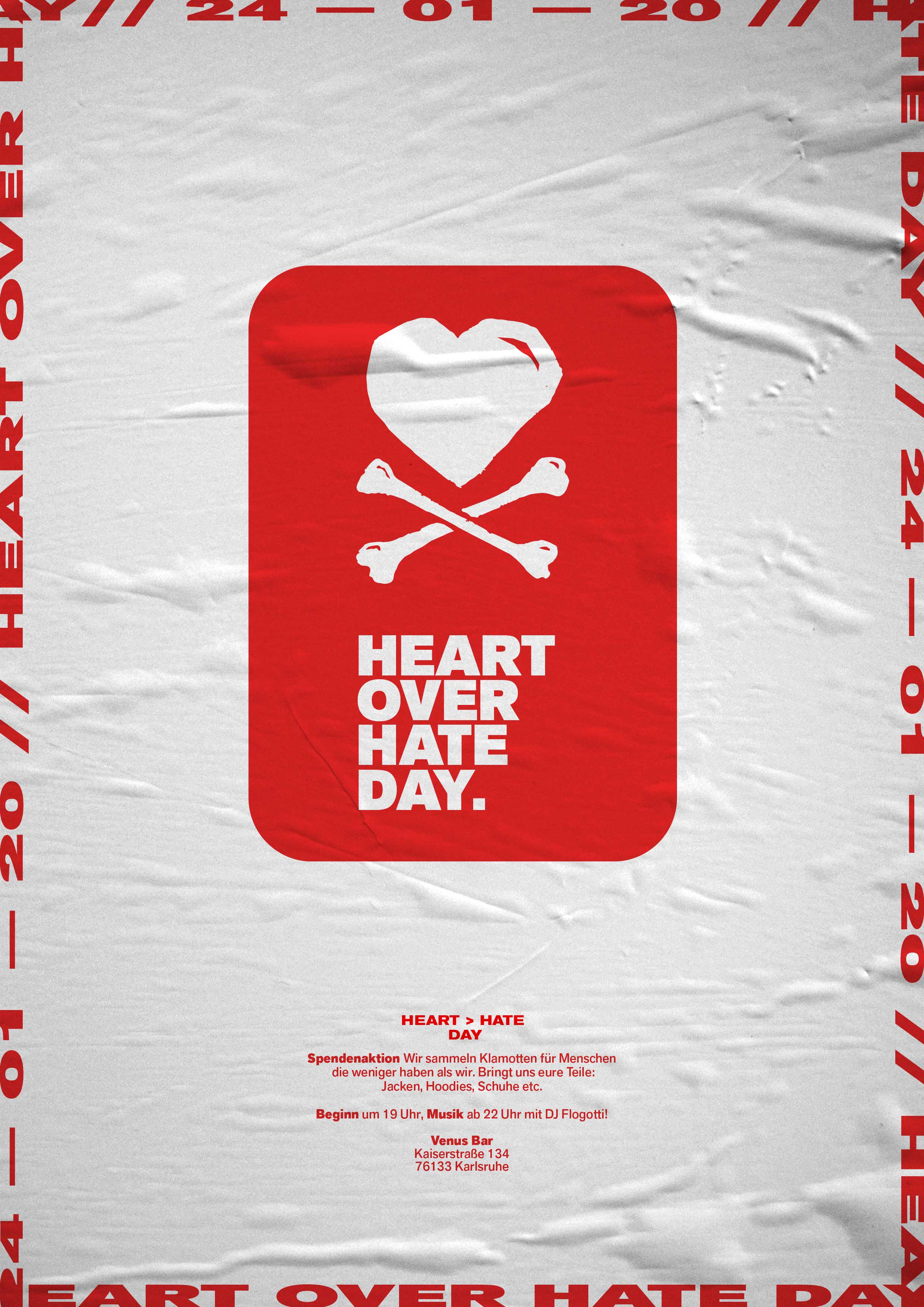 Heart over Hate Event Poster