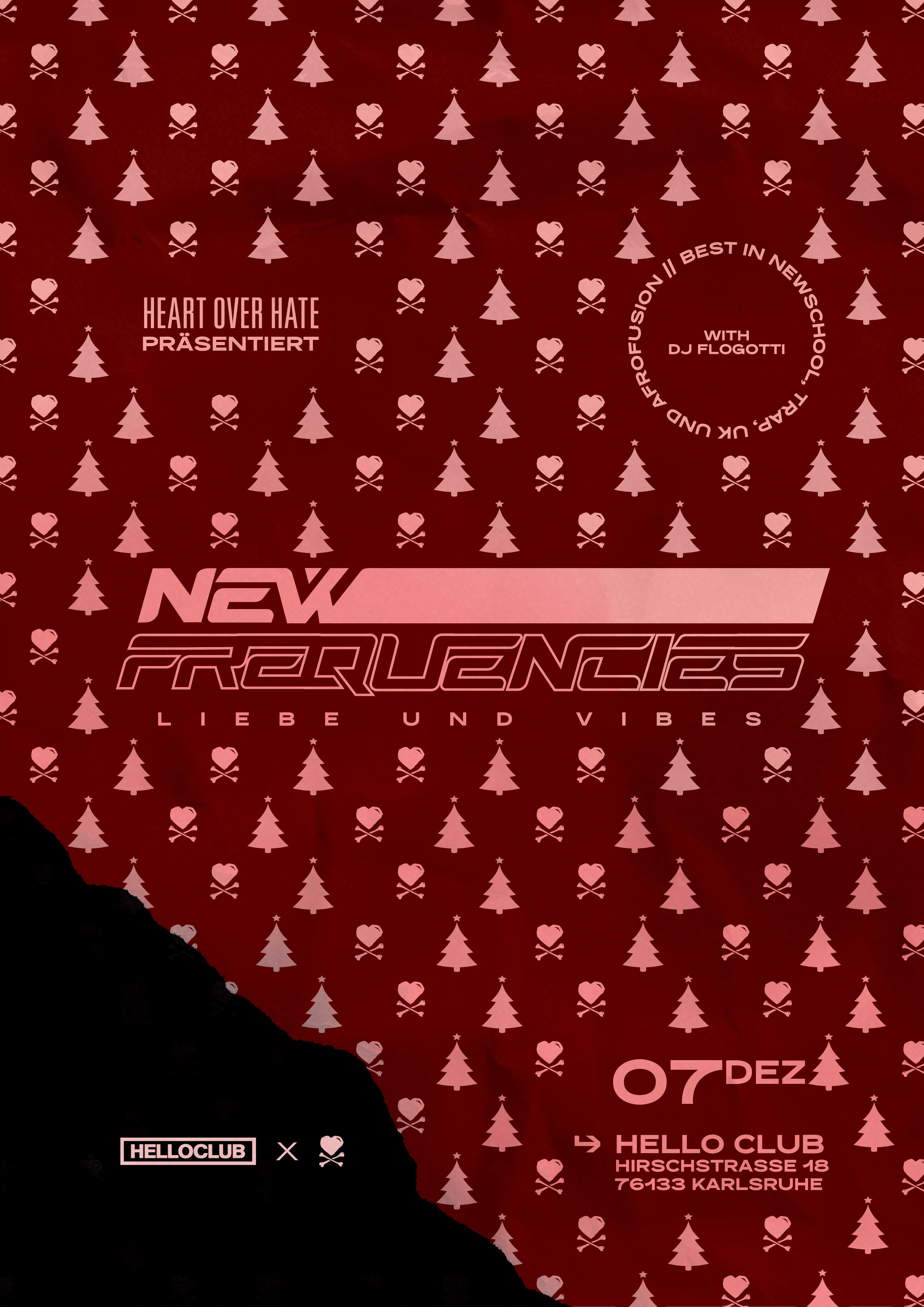 New Frequencies Event Poster