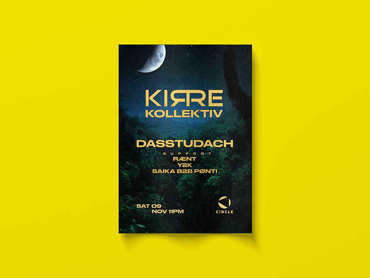 Kirre Kollektiv Event Poster