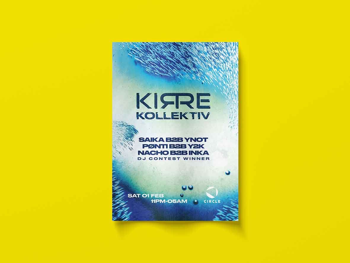 Kirre Kollektiv Event Poster