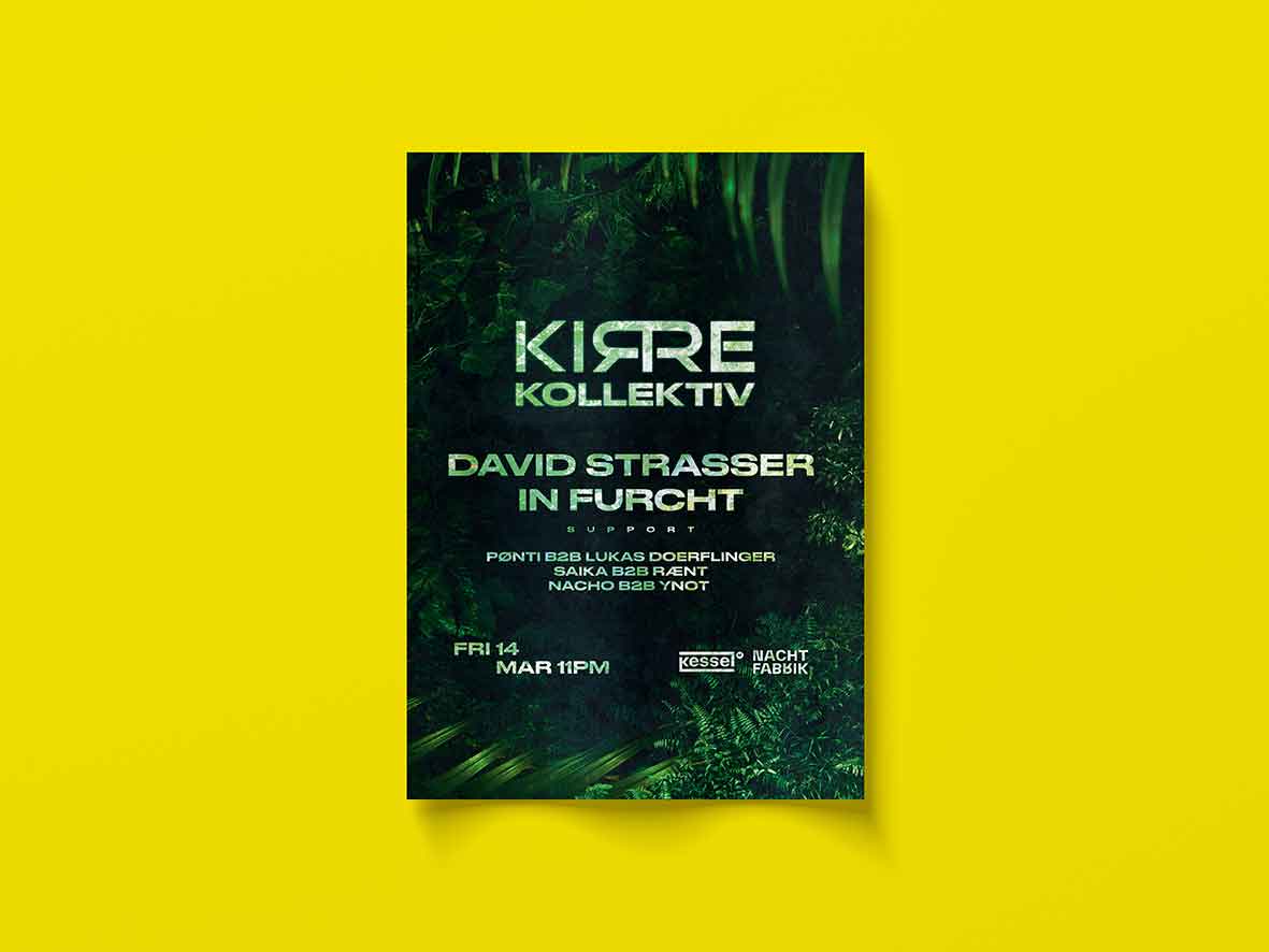 Kirre Kollektiv Event Poster