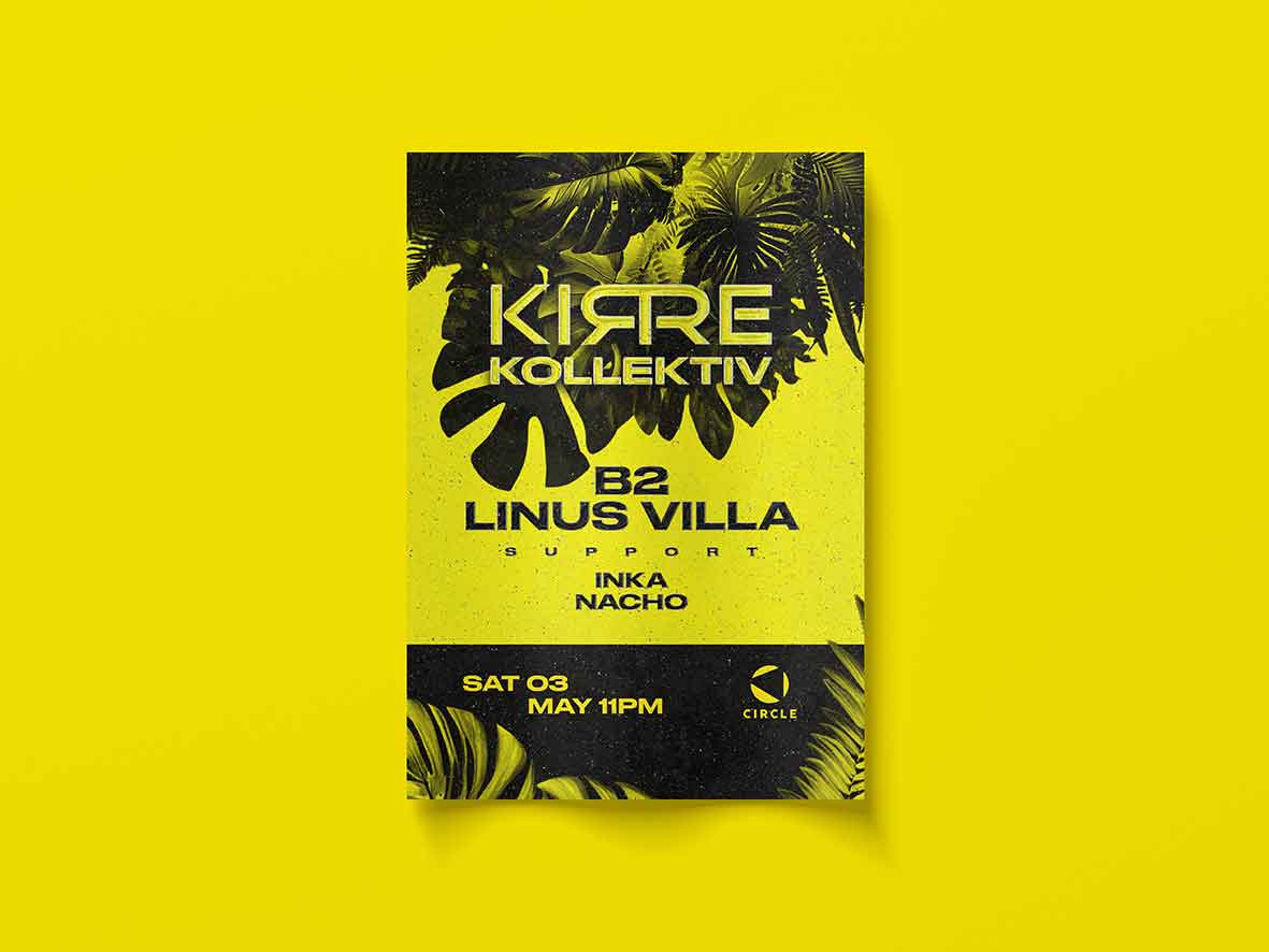 Kirre Kollektiv Event Poster