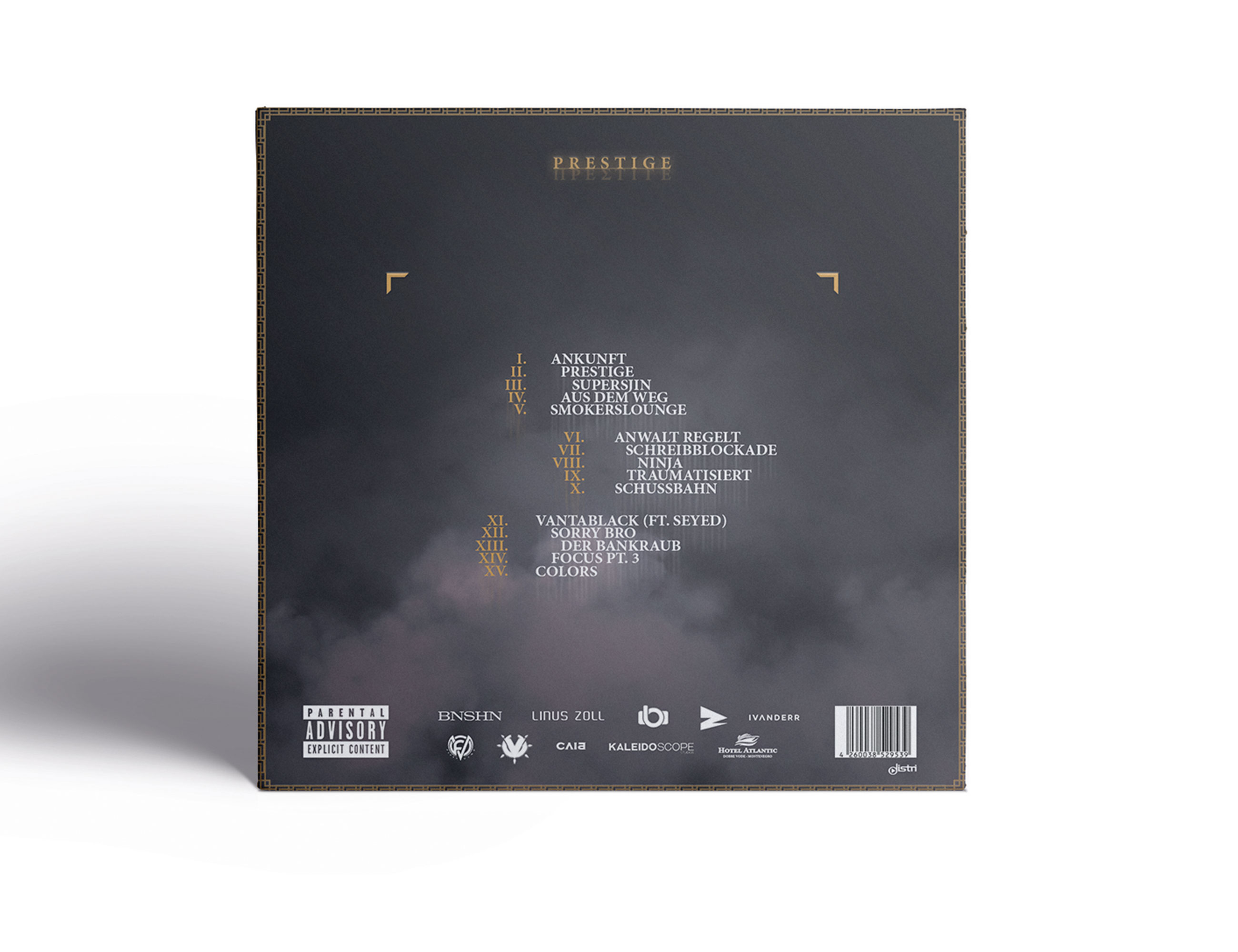 Neo Unleashed Prestige Album Backcover